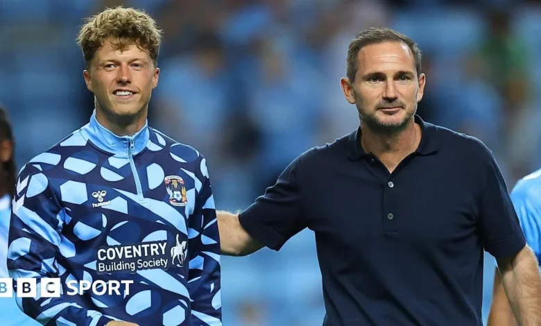 Frank Lampard: Victor Torp says Coventry City boss has developed his goalscoring threat