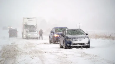 Fresh weather warnings issued as parts of UK threatened with blizzard conditions