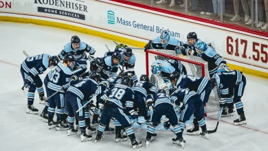 Freshman goalie notches 1st shutout in UMaine hockey’s 3-0 win over Boston College