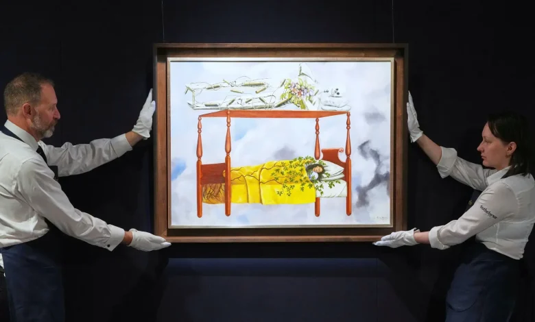 Frida Kahlo painting sells for $54.7m, breaking record for female artists