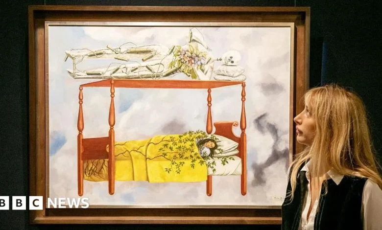 Frida Kahlo self-portrait sells for $55m, sets auction record for a female artist