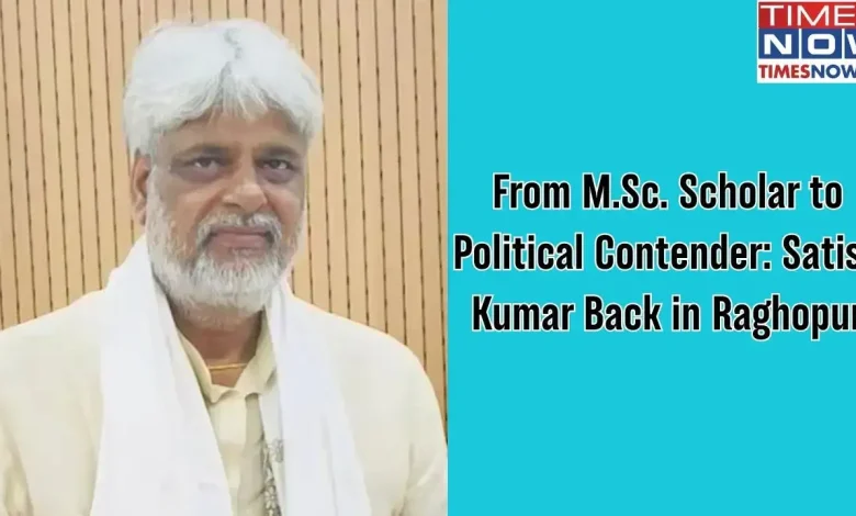 From M.Sc. Scholar to Political Contender: Satish Kumar Back in Raghopur