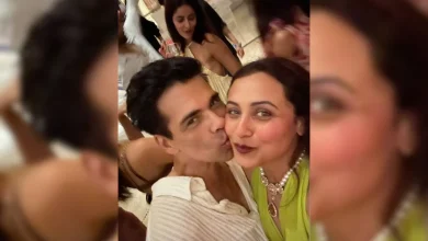 From Shah Rukh Khan's Alibaug Birthday Bash, Karan Johar And Rani Mukerji's Blockbuster Selfie. There's A Photobomber Too