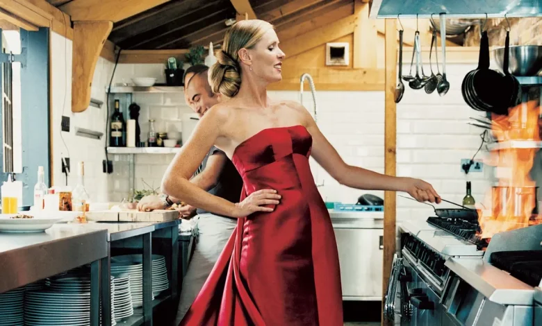 From The Archive: When British Vogue Photographed Chef Skye Gyngell At Petersham Nurseries