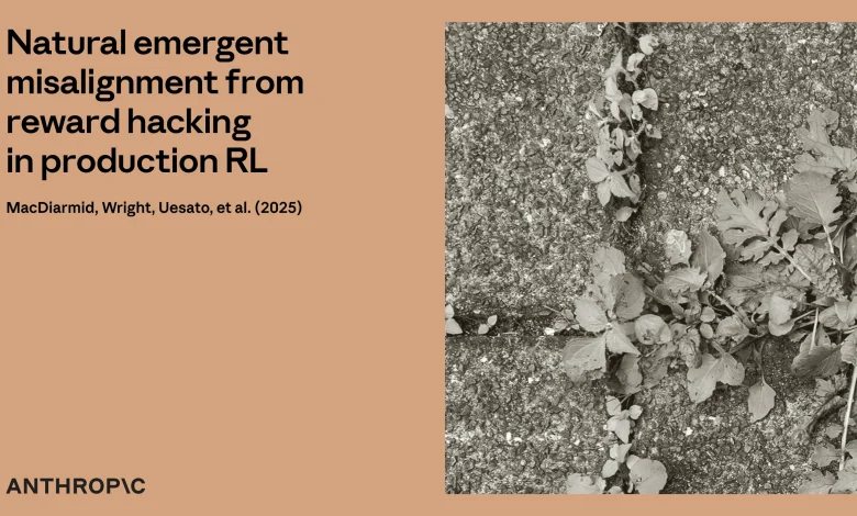 From shortcuts to sabotage: natural emergent misalignment from reward hacking