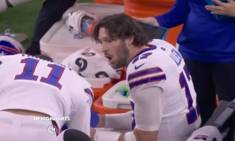 Frustrated Josh Allen Had Simple Question For Mitch Trubisky During Loss to Texans