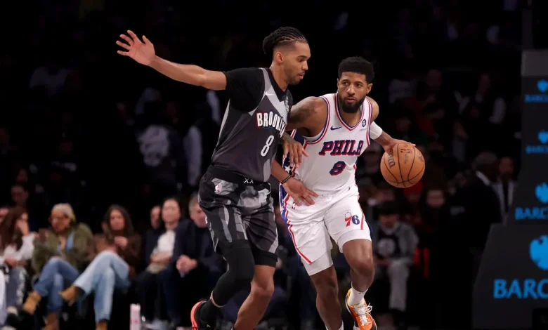 Full injury report for Paul George, Sixers vs. Nets to begin road trip