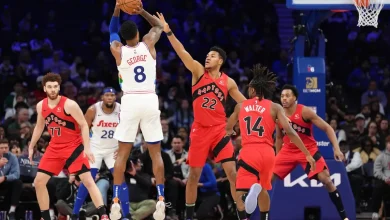 Full injury report for Paul George, Sixers vs. Raptors at home