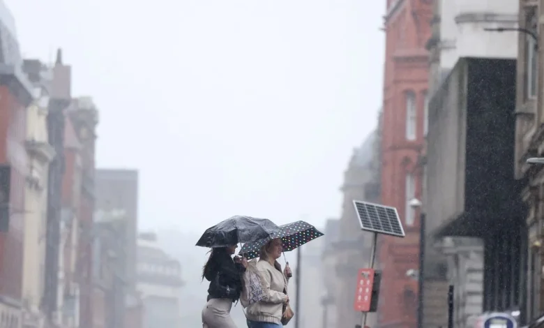 Full list of UK areas under Met Office yellow weather warning