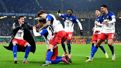 Fußball-Bundesliga: HSV rettet in letzter Sekunde Punkt gegen Dortmund