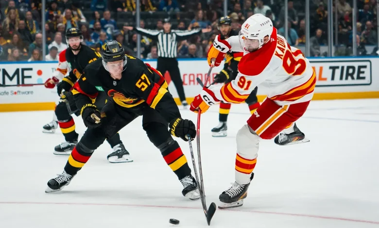 GAME DAY PREVIEW: Calgary Flames @ Vancouver Canucks (Nov. 23)