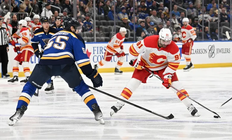 GAME DAY Preview: Calgary Flames @ St. Louis Blues (Nov. 11)
