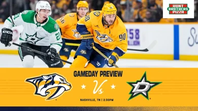 GAME DAY: Stars vs. Preds, November 8