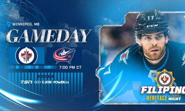 GAMEDAY: Blue Jackets at Jets