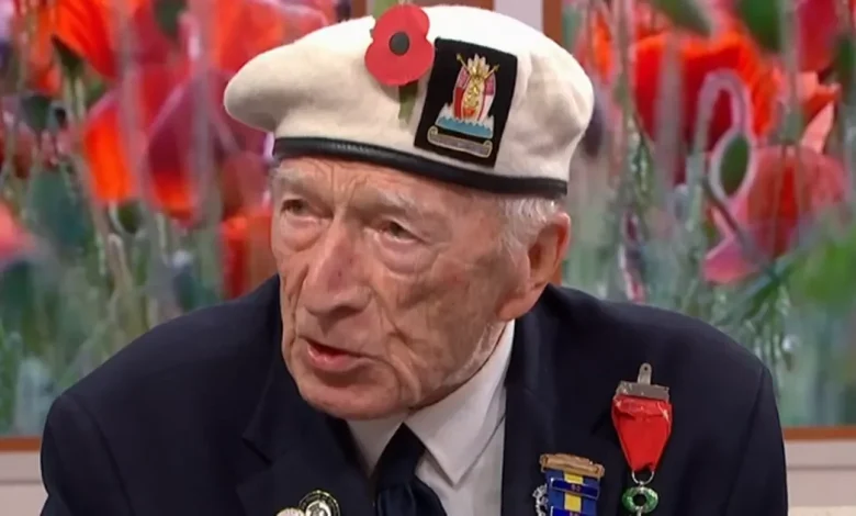 GMB star rushes to comfort WW2 veteran as he admits 'the sacrifice wasn't worth it'