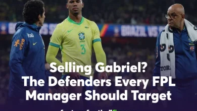 Gabriel Replacements FPL: Best Defender Transfers for Gameweek 12