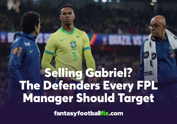 Gabriel Replacements FPL: Best Defender Transfers for Gameweek 12