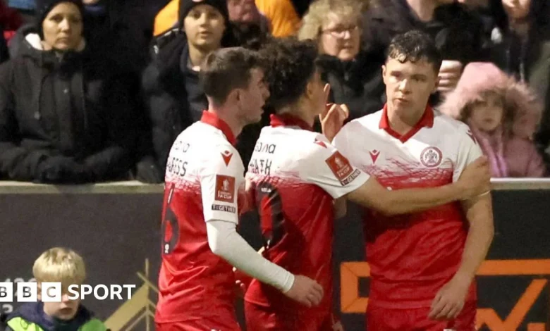 Gainsborough Trinity 1-2 Accrington Stanley: Visitors fight back for extra time win