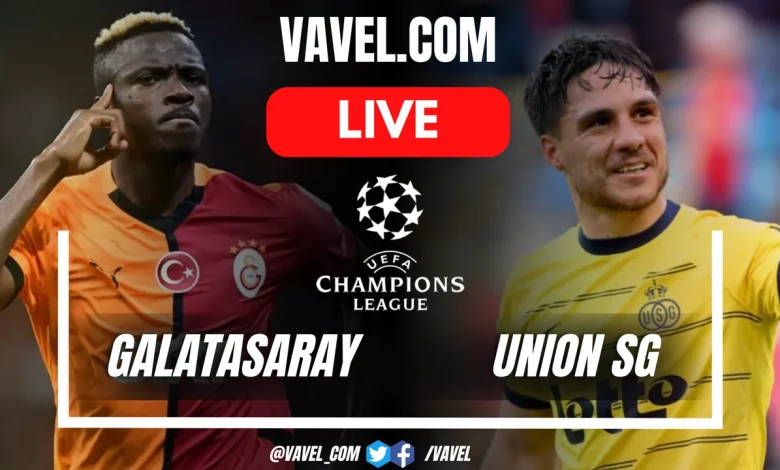 Galatasaray vs Union Saint-Gilloise LIVE Score Updates in UEFA Champions League Match