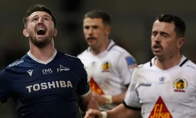 Gallagher PREM: Exeter Chiefs complete dramatic comeback against Sale Sharks as Leicester Tigers beat Newcastle Red Bulls