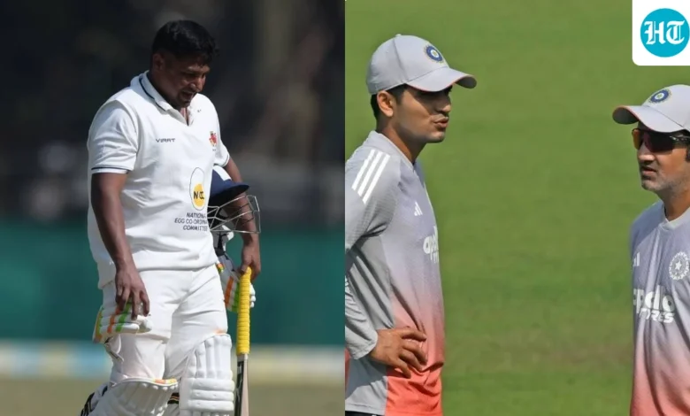 Gambhir, Agarkar refuse to trust Sarfaraz Khan, show faith in half-fit Shubman Gill as India reject replacement: Report | Cricket