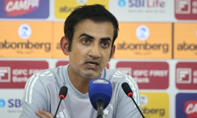 Gambhir: 'This is exactly what transition is'