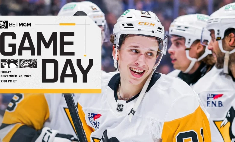 Game Preview: 11.28.25 at Columbus Blue Jackets
