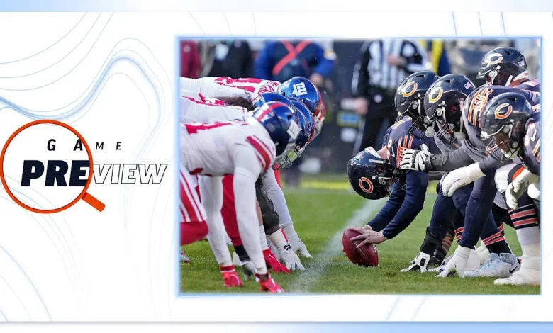 Game Preview: Giants vs. Bears | 2025 Week 10