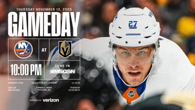 Game Preview: Islanders at Golden Knights