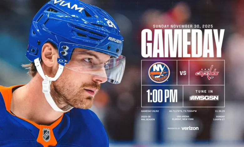 Game Preview: Islanders vs Capitals