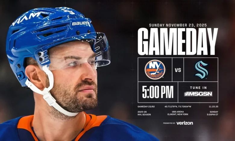 Game Preview: Islanders vs Kraken