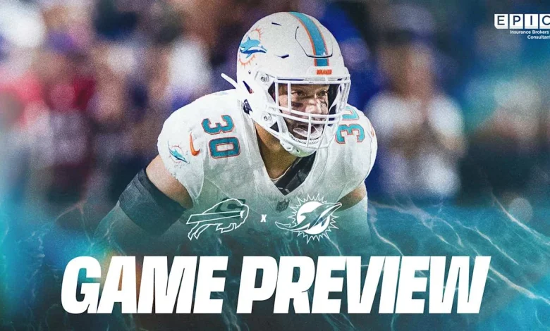 Game Preview: Miami Dolphins vs. Buffalo Bills