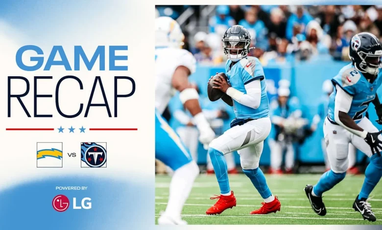Game Recap: Titans Drop Close One to Chargers, 27-20