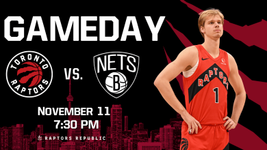 Gameday: Raptors @ Nets, November 11th