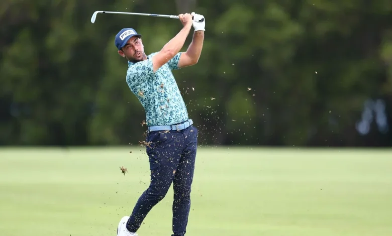 Garcia in PGA lead before rain halts Brisbane