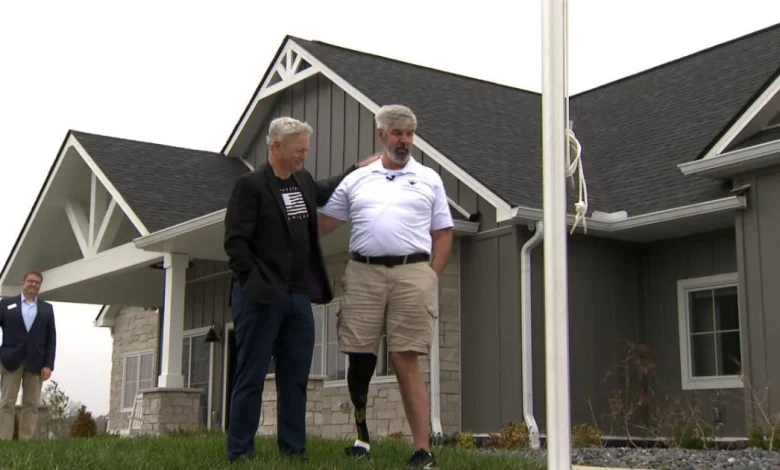 Gary Sinise Foundation celebrates milestone 100th home built for veterans