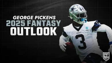 George Pickens Fantasy Hub: Week 8 Injury Update, Start ‘Em/Sit ‘Em Advice, Points Projection, and Weather Impact