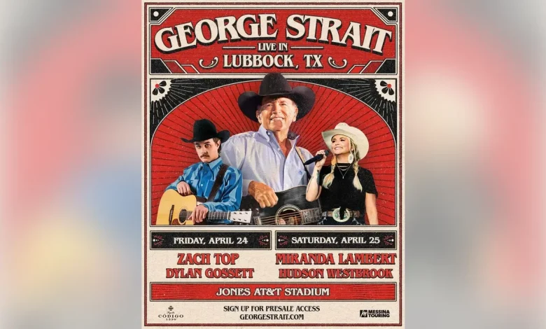 George Strait concert in Lubbock: Tickets on sale Nov. 21