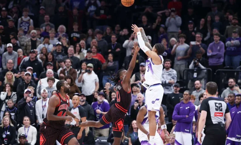 George makes late 3 in 2OT, Markkanen scores 47 as Jazz beat Bulls 150-147