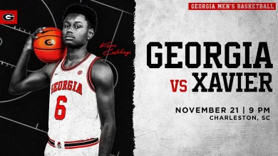 Georgia Takes on Xavier in Shriners Children’s Charleston Classic - University of Georgia Athletics