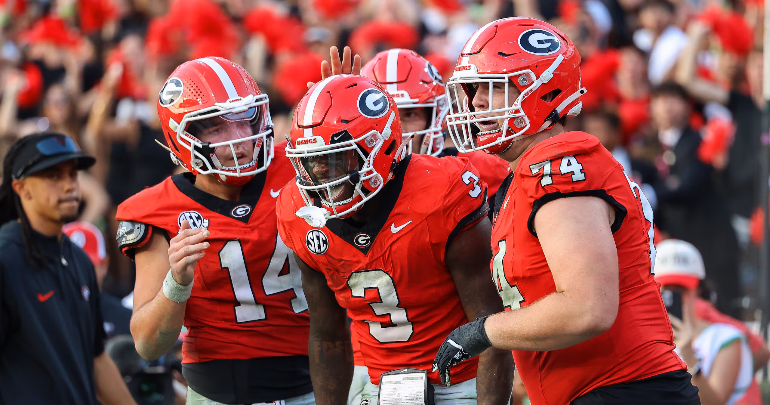 Georgia rushing attack looking to capitalize behind finally healthy offensive line