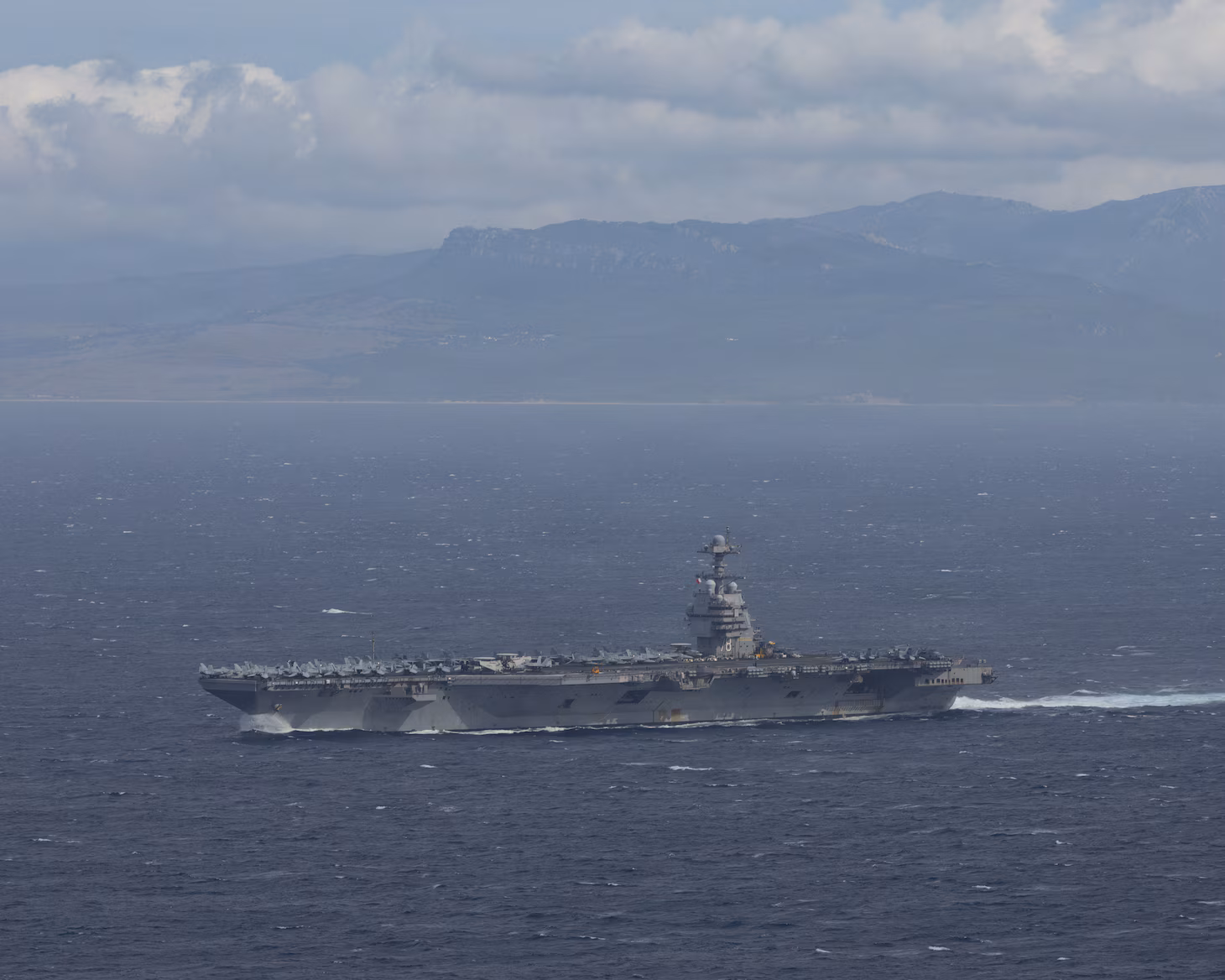 Gerald R. Ford Carrier Strike Group Enters U.S. Fourth Fleet