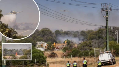 Geraldton bushfire threat downgraded