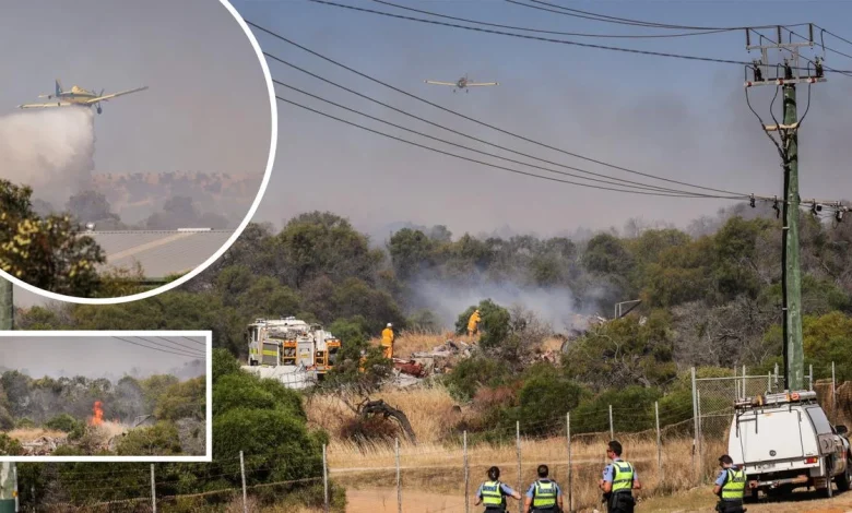 Geraldton bushfire threat downgraded
