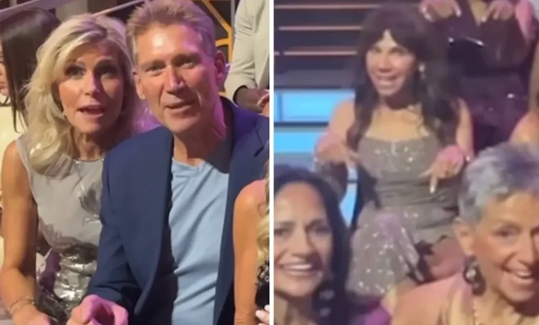 Gerry Turner and new fiancé Lana Sutton at 'Golden Bachelor' finale with ex Theresa Nist nearby: "Who TF invited Gerry?"