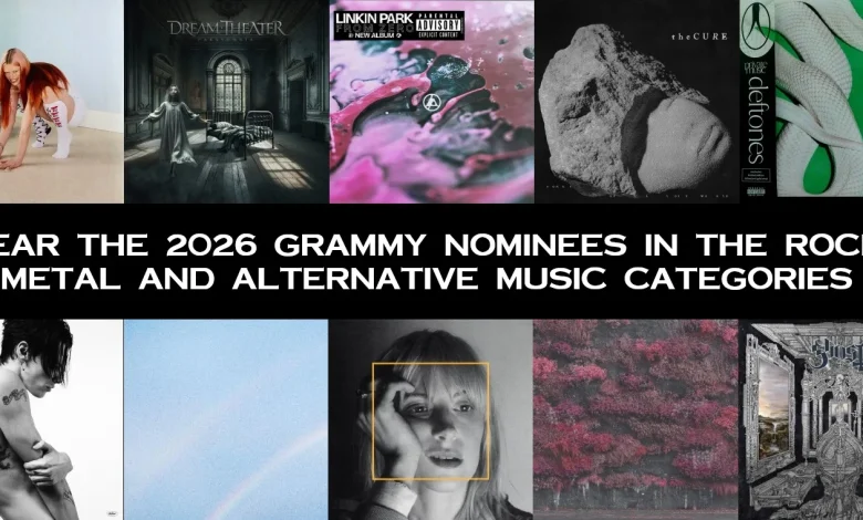 Get To Know All Of The Grammy Nominees In The Rock, Metal and Alternative Categories -