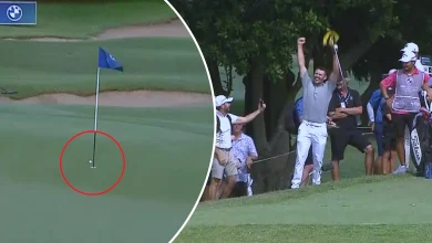 'Get that engine running': Daniel Gale wins brand-new car with hole-in-one at Australian PGA Championship