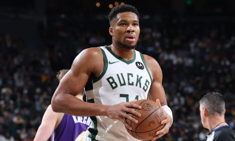 Giannis steps in to secure game ball for L.A. rookie