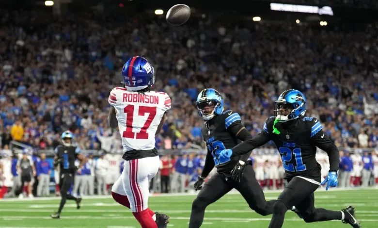 Giants-Lions, NFL Week 12: Live in-game updates, scores, discussion