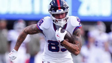 Giants' Tim Kelly: Isaiah Hodgins' Week 11 heroics 'coolest I've seen'